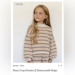 Rylee & Cry girls sweater